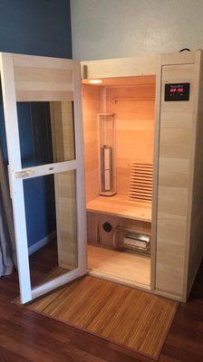 Infrared sauna therapy