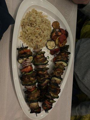 Chicken kabobs