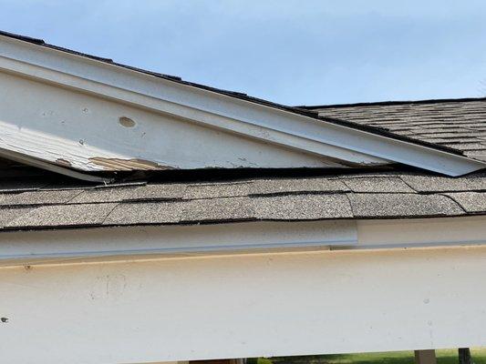 If your roof returns look like this then you will likely have rodents in your attic.