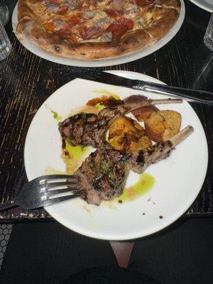 Costicine Agnello (lamb + potatoes)