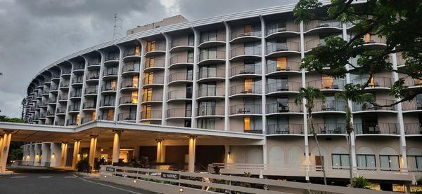 The Hilo Hawaiian Hotel.