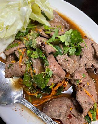 21. Nam Tok Beef Salad