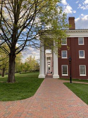 Historical buildings on the quad.