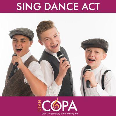 Utah COPA is a Best of State performing arts conservatory for youth that develops talent across voice, dance, songwriting & musical theatre.