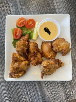 Our Chicken Karaage is made from scratch. Crispy and super flavorful!