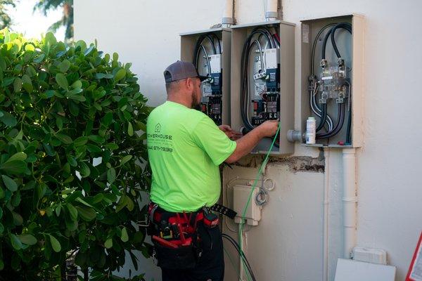 Installation Of a Standby Power System.