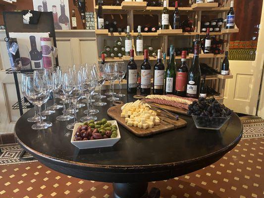 Wine tastings and events