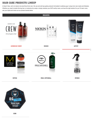 Hair Care Products for Men