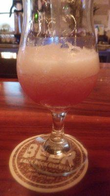 Frozen rose gose