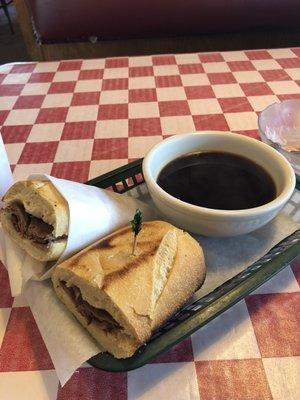 The Au Jus here you could drink with a straw ... so bomb ... good toasted sourdough pretty solid French Dip