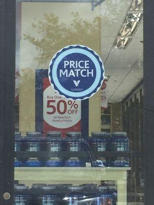 They price match