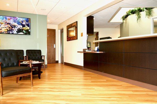 Our newly renovated office gives a warm, modern environment to provide compassionate, gentle care.