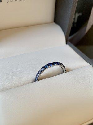 Beautiful blue sapphires