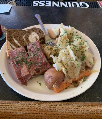 Best Corned Beef and Cabbage around!