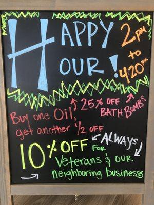 Happy Hour Special