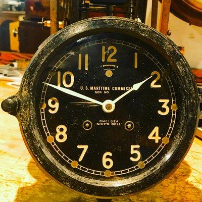 1930's Chelsea Blackface Clock