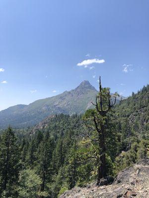 View from peek of Hypress Creek Trail at approximately 4830 ft. elevation