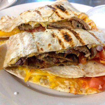 Gyro quesadilla