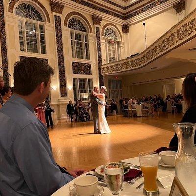 Our first dance