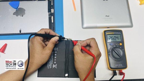 Apple ipad battery repair