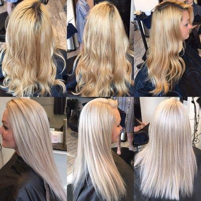 Brassy to icy by Kayla