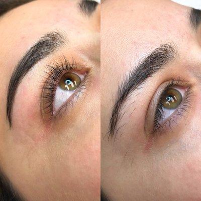 Lash Lift and Brow Shaping