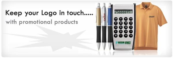 Wide variety of promotional products