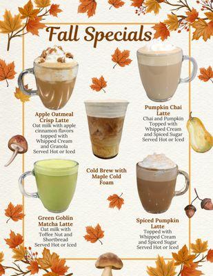 Join us for a Fall treat!