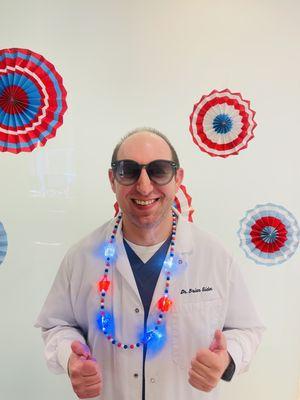 Dr. Sider is ready to celebrate Independence Day!