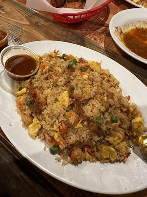 Crawfish Tails Fried Rice