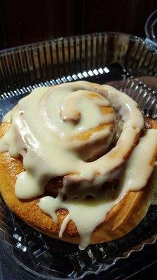 Who wants a cinnamon roll?