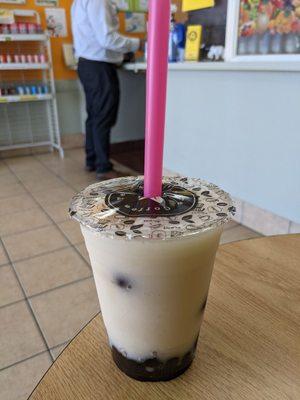 Soursop (guanabana) bubble tea!