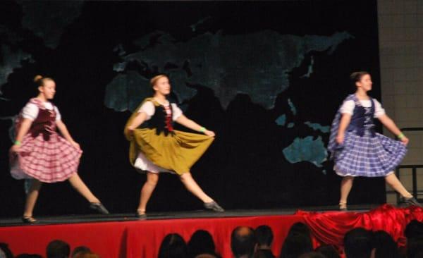 Dancing at the Raleigh International Festival