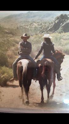 A peaceful ride in he hills