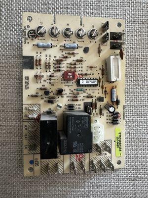 Burnt control board that needed to be replaced.