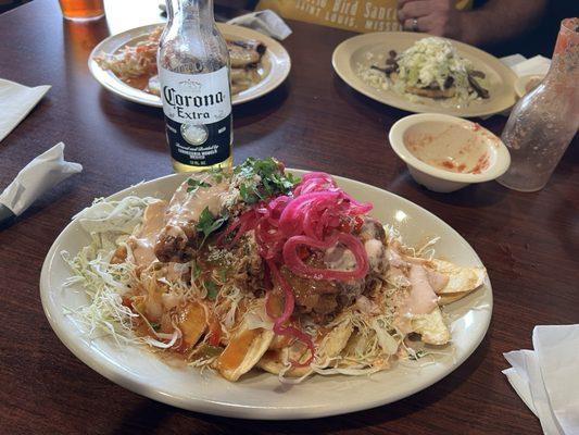 Pollo Con Tahadas