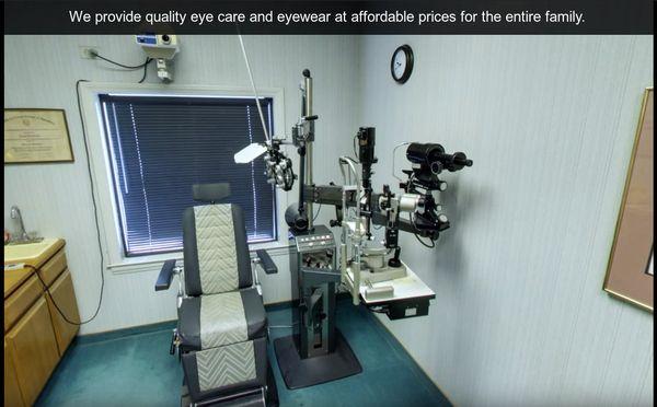 Eye Exam Room