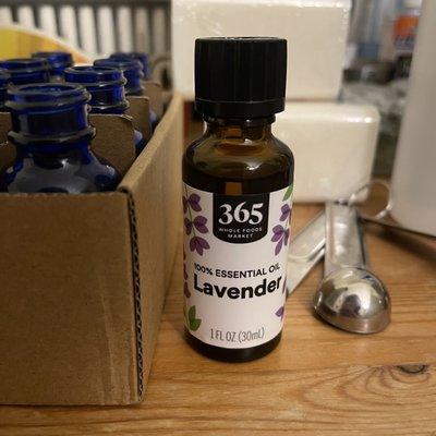 Quality lavender oil that'll end up in air freshener.