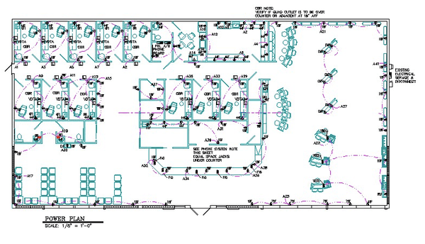 Commercial electrical design build