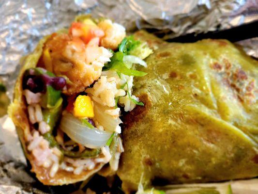 Fish Burrito = YUM!