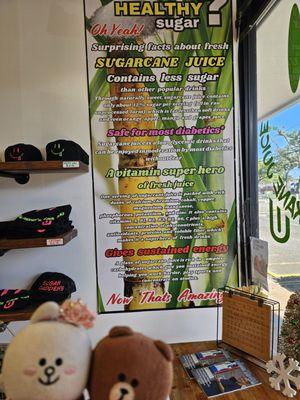 Benefits of sugar cane juice