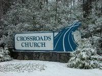 Sign-Crossroads Church