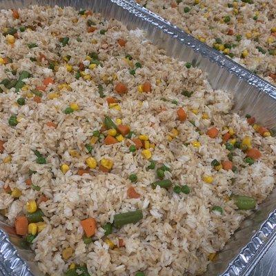 Pinoy Garlic Fried Rice w/ Veggies