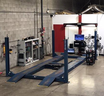 Hunter Alignment machine...best of the best