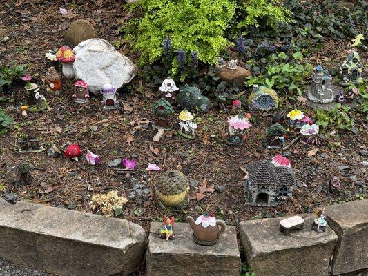 Cute little gnome garden