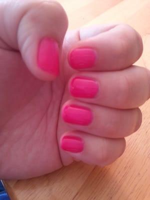 Simple gel manicure