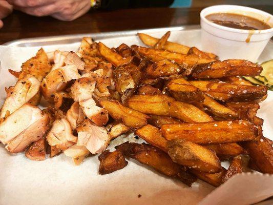 Bbq Chicken and fries