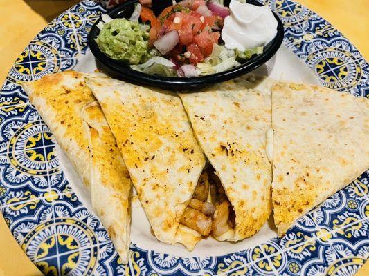 Shrimp & Avocado Quesadillas