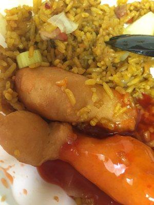 Sweet & Sour Chicken lunch special $4.75