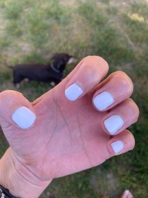 Terrible gel manicure